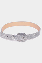 Fame Rhinestone Embellished Belt - Hassle Free Cart