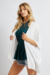 Favorite Solid Kimono Cardigan - Hassle Free Cart