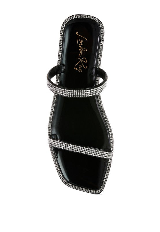 Fenta Diamante Detail Jelly Flats - Hassle Free Cart