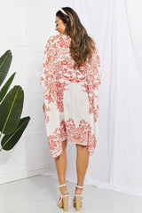 Floral Side Slit Cover Up | Hassle Free Cart