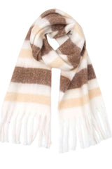 Fringe Detail Polyester Scarf | Hassle Free Cart