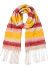 Fringe Detail Polyester Scarf | Hassle Free Cart