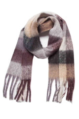 Fringe Detail Polyester Scarf | Hassle Free Cart