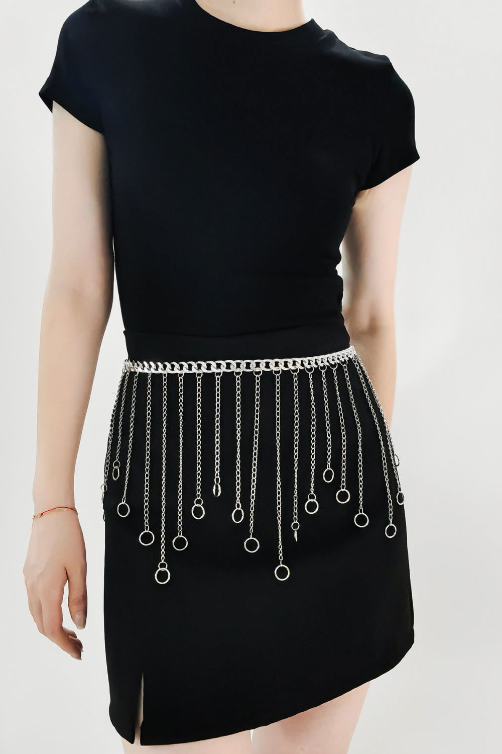 Fringe Chain Alloy Belt - Hassle Free Cart