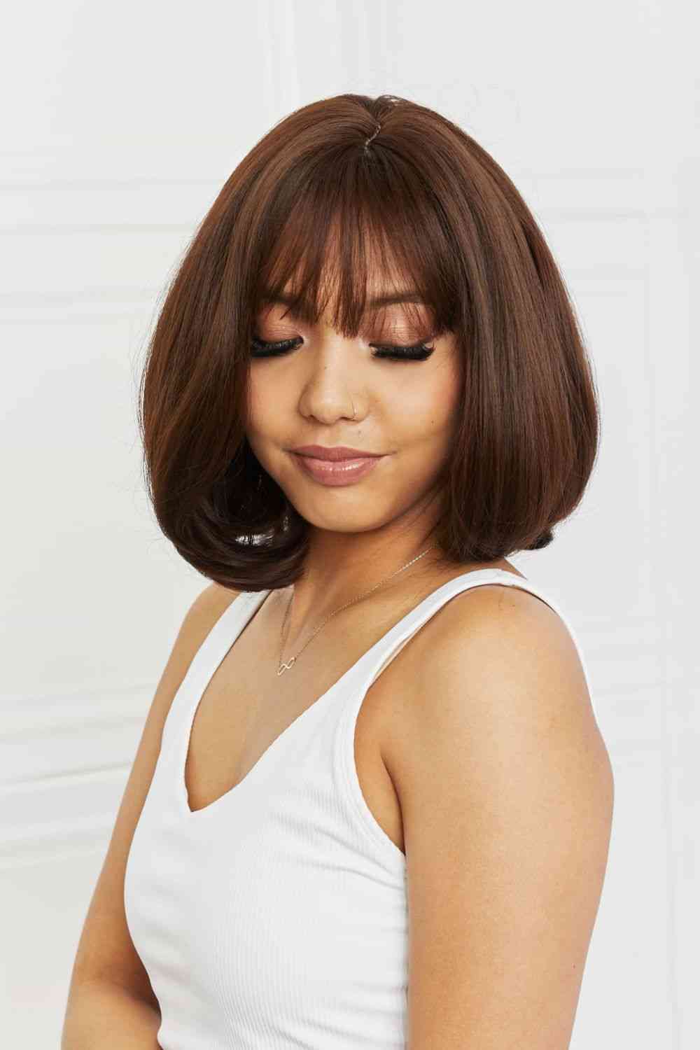 Full-Machine Bobo Synthetic Wigs 9'' | Hassle Free Cart