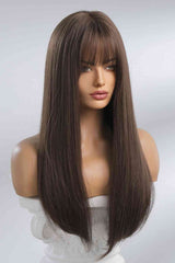 Full Machine Long Straight Synthetic Wigs 26'' | Hassle Free Cart