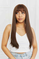 Full Machine Long Straight Synthetic Wigs 26'' | Hassle Free Cart