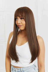 Full Machine Long Straight Synthetic Wigs 26'' | Hassle Free Cart