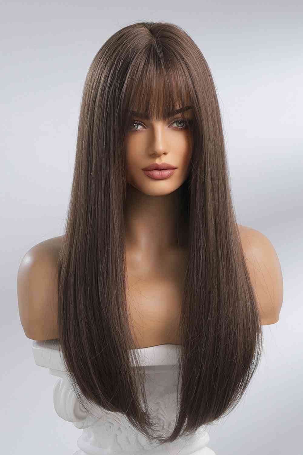 Full Machine Long Straight Synthetic Wigs 26'' | Hassle Free Cart