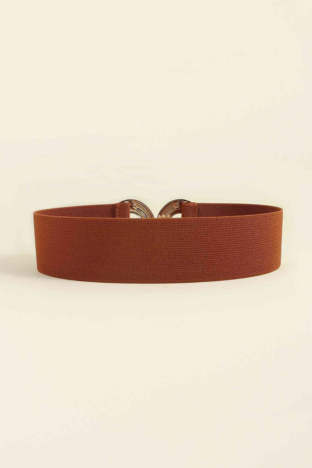 Geometric Buckle Elastic Wide Belt | Hassle Free Cart