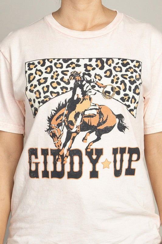 Giddy Up Graphic Top - Hassle Free Cart