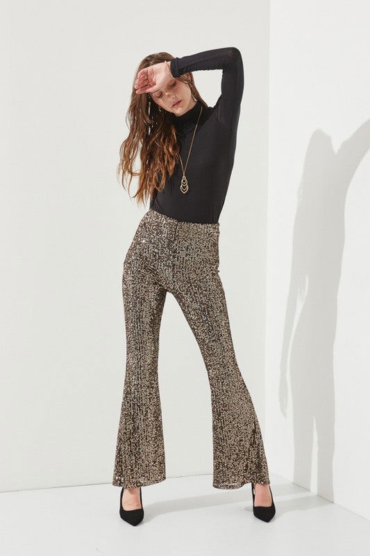 HIGHWAIST SEQUIN Pants - Hassle Free Cart