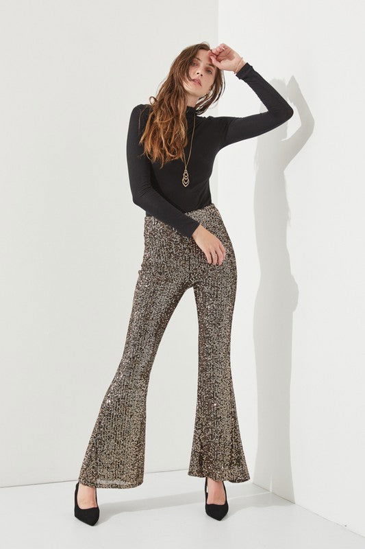 HIGHWAIST SEQUIN Pants - Hassle Free Cart