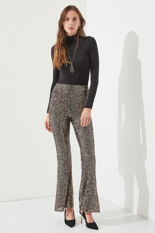 HIGHWAIST SEQUIN Pants - Hassle Free Cart