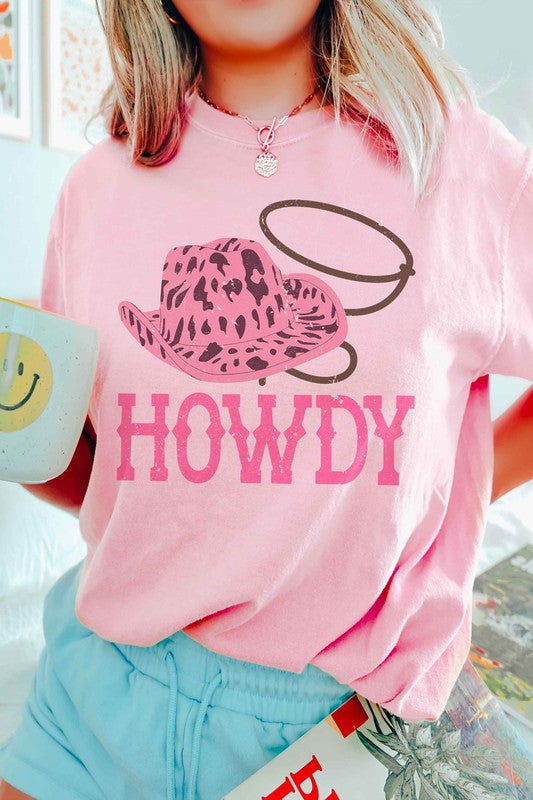 HOWDY COWBOY HAT Graphic Tee - Hassle Free Cart