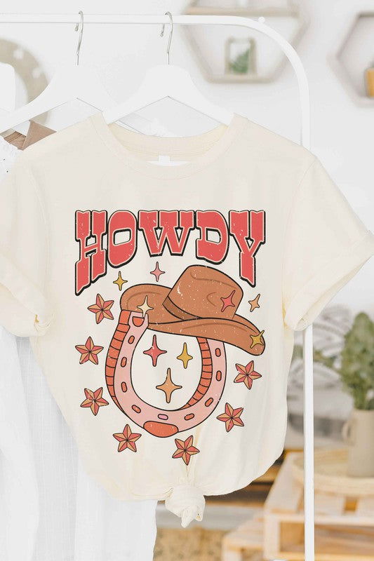 HOWDY HORSESHOE Graphic Tee - Hassle Free Cart