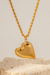 Heart Pendant Copper Necklace | Hassle Free Cart