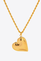 Heart Pendant Copper Necklace | Hassle Free Cart