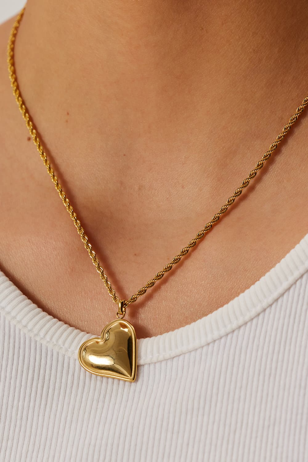 Heart Pendant Copper Necklace | Hassle Free Cart