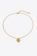 Heart Pendant Stainless Steel Necklace | Hassle Free Cart