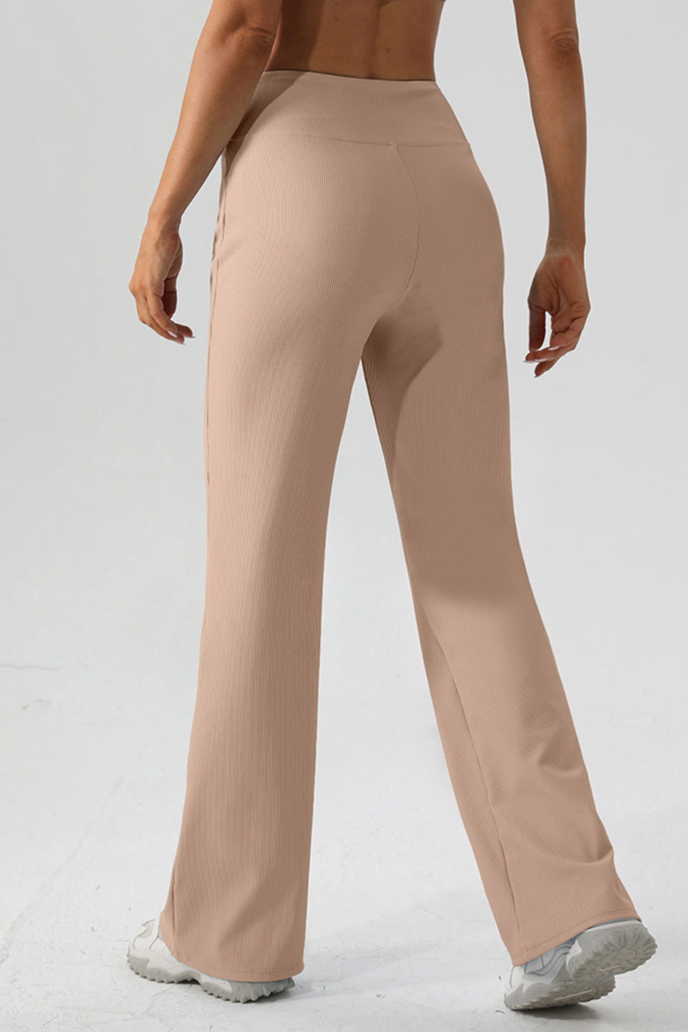 High Waist Straight Active Pants - Hassle Free Cart