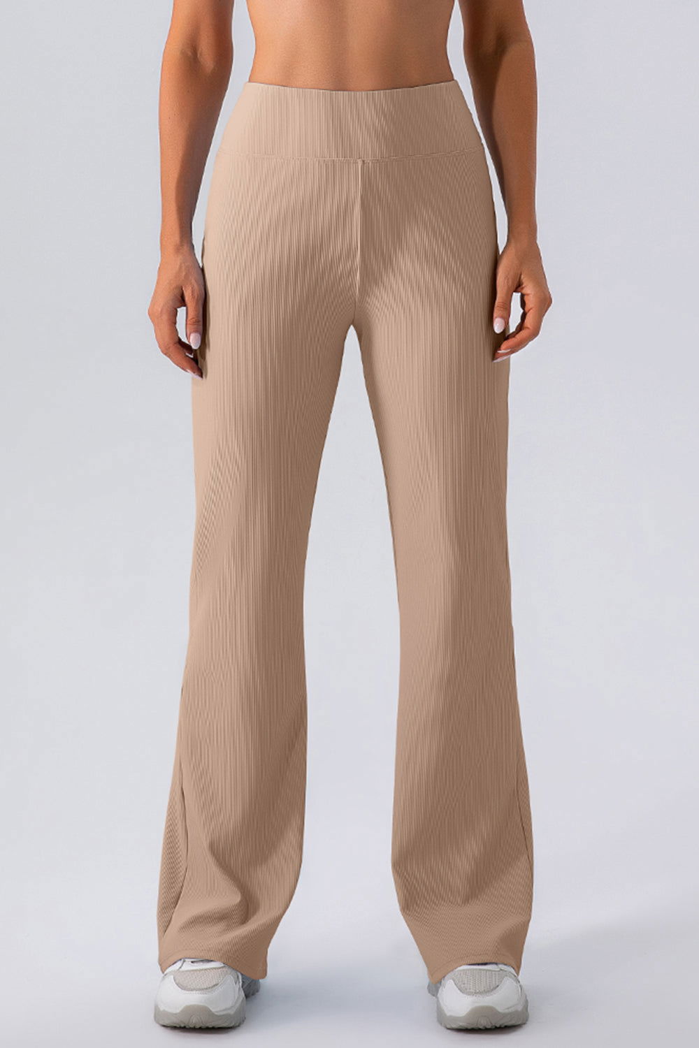 High Waist Straight Active Pants - Hassle Free Cart