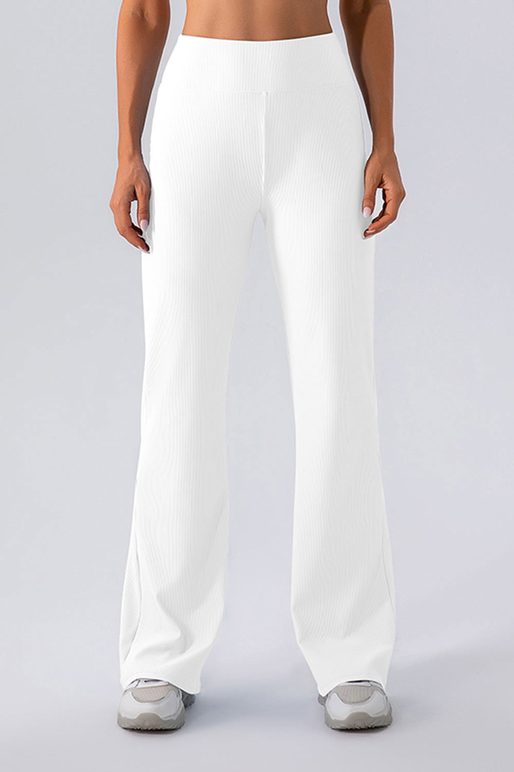 High Waist Straight Active Pants - Hassle Free Cart