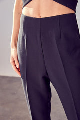 High Waisted Slim Pants - Hassle Free Cart