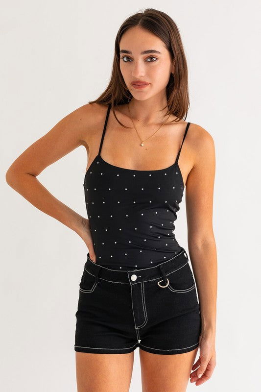 Hot Fix Sleeveless Bodysuit - Hassle Free Cart