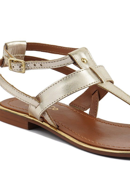 Irene Flat Thong Sandals - Hassle Free Cart