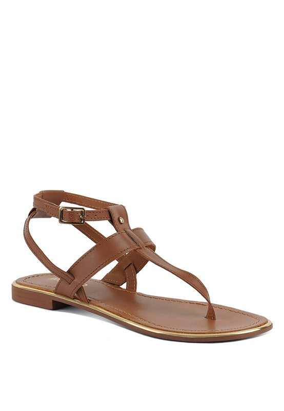 Irene Flat Thong Sandals - Hassle Free Cart