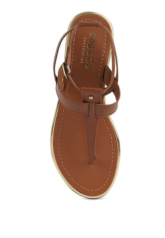 Irene Flat Thong Sandals - Hassle Free Cart