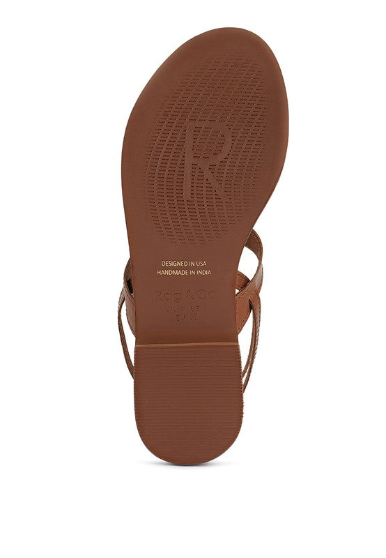 Irene Flat Thong Sandals - Hassle Free Cart