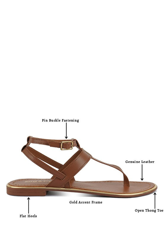 Irene Flat Thong Sandals - Hassle Free Cart