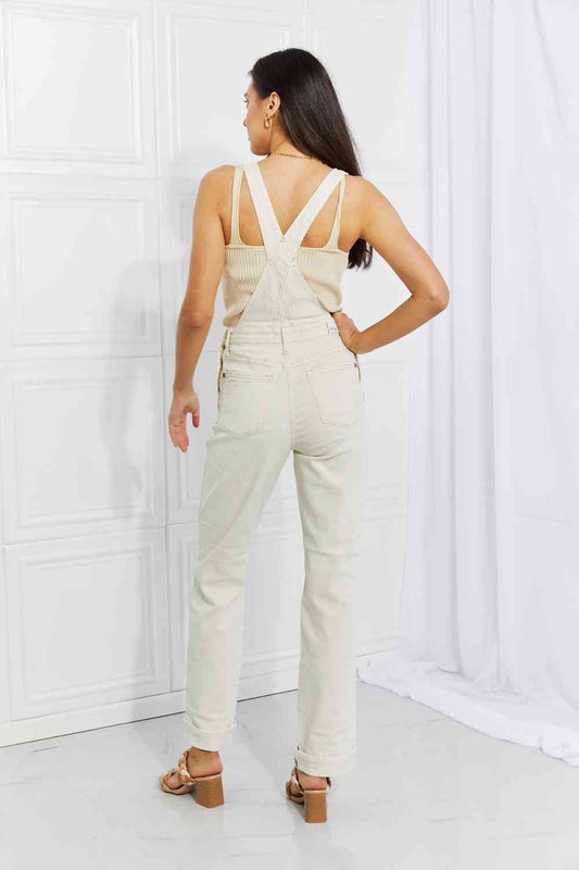 Judy Blue Full Size Taylor High Waist Overalls | Hassle Free Cart