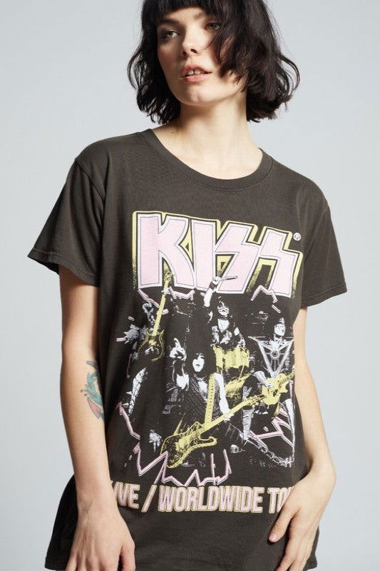 KISS Alive Tour Unisex Tee - Hassle Free Cart