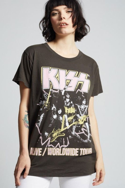 KISS Alive Tour Unisex Tee - Hassle Free Cart