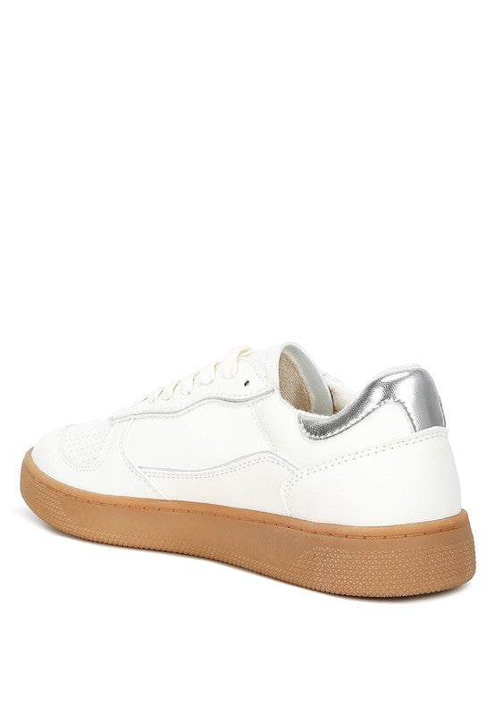 Kyniska Faux Leather Everyday Sneakers - Hassle Free Cart