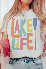 Lake Life Graphic T-Shirt - Hassle Free Cart