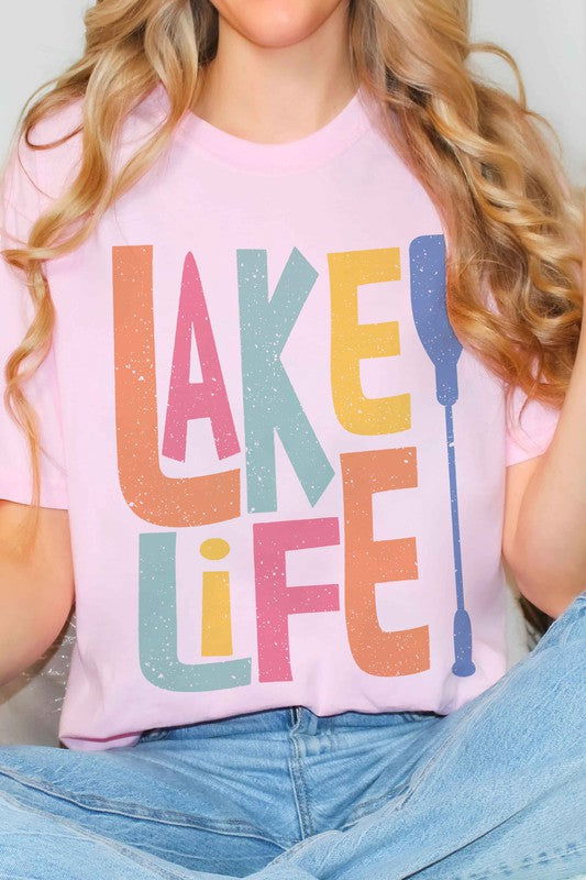 Lake Life Graphic T-Shirt - Hassle Free Cart