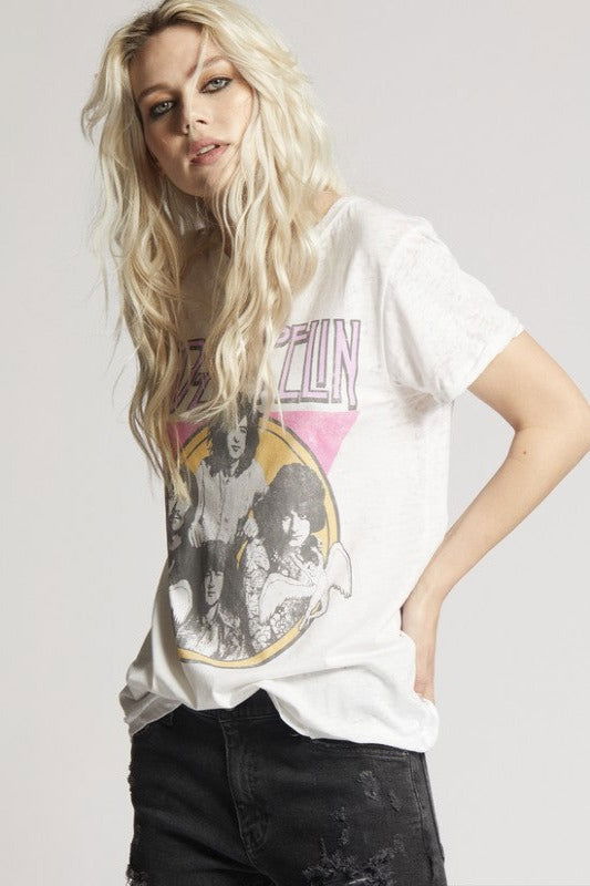 Led Zeppelin Fitted Band Tee - Hassle Free Cart