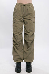 Loose Fit Parachute Cargo Pants - Hassle Free Cart