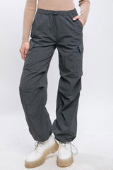 Loose Fit Parachute Cargo Pants - Hassle Free Cart