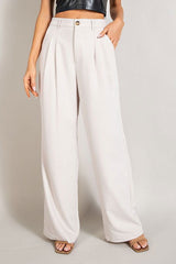 Loose Straight Leg Pants - Hassle Free Cart