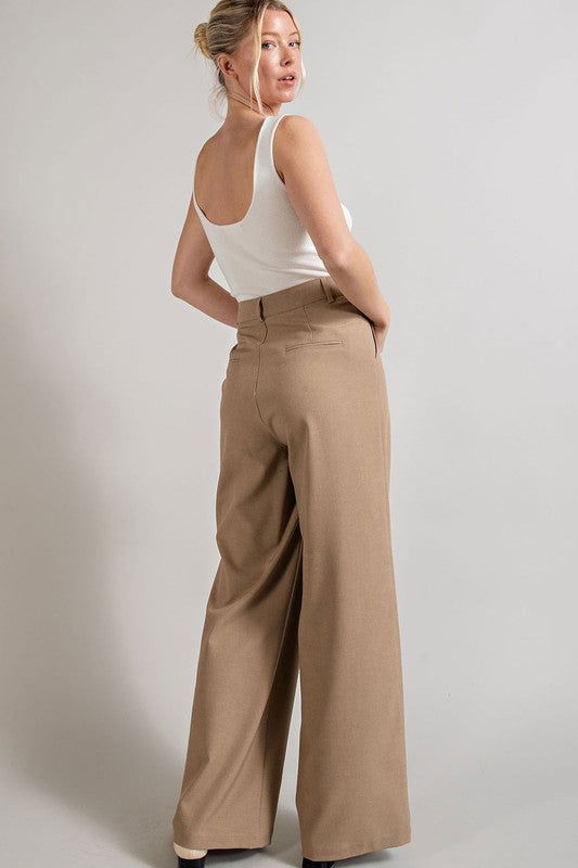 Loose Straight Leg Pants - Hassle Free Cart