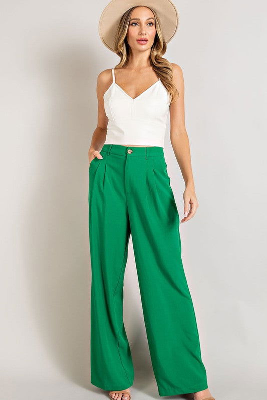 Loose Straight Leg Pants - Hassle Free Cart