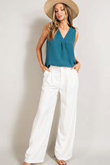 Loose Straight Leg Pants - Hassle Free Cart