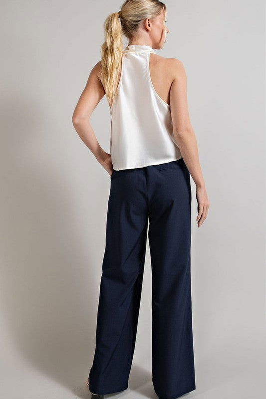 Loose Straight Leg Pants - Hassle Free Cart