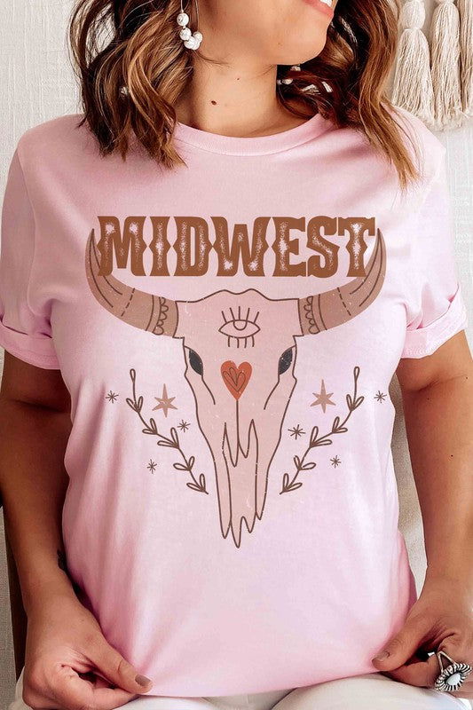 MIDWEST LONGHORN Graphic Tee - Hassle Free Cart