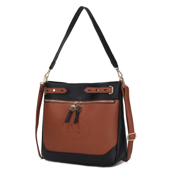 MKF Collection Evie two tone Shoulder bag by Mia k - Hassle Free Cart